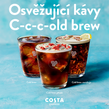 Ledové kávy v Costa Coffee