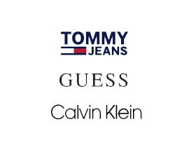 TOMMY JEANS / GUESS / CALVIN KLEIN