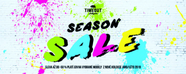 Season sale v prodejně Timeout
