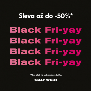 Black Friday v TALLY WEiJL: Sleva až 50 %
