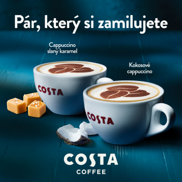Novinky v Costa Coffee