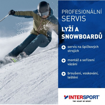 Servis lyží a snowboardů v INTERSPORT