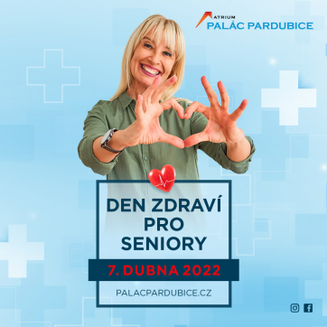 Den zdraví pro seniory v PALÁCI Pardubice