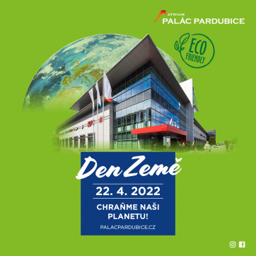 Den Země s PALÁCEM Pardubice – 22. 4. 2022