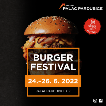 Burger Street Festival před PALÁCEM Pardubice