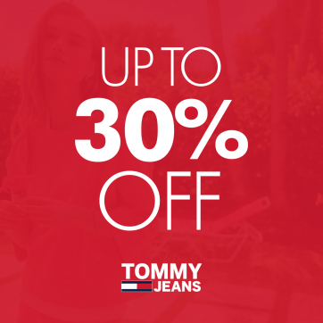 30% sleva v Tommy Jeans