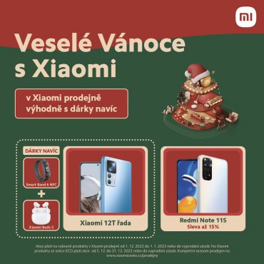 Super vánoční nákupy s dárky navíc v Xiaomi prodejně