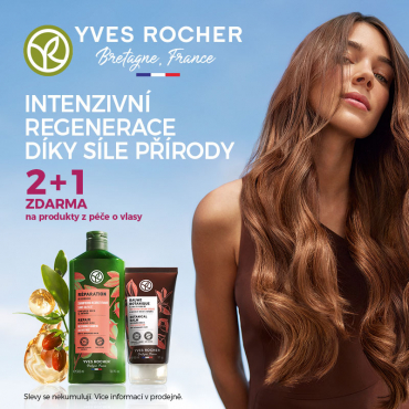 Péče o vlasy od rostlinné kosmetiky Yves Rocher